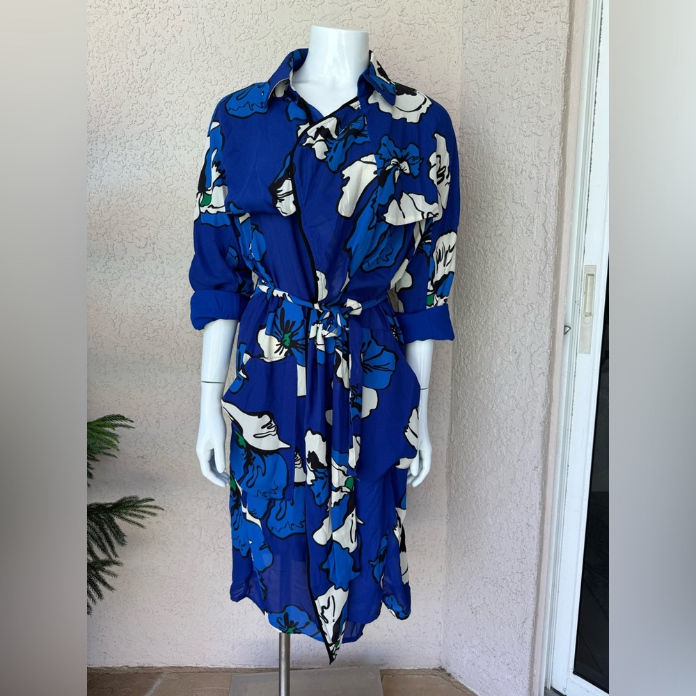 Wrap dress/trench
